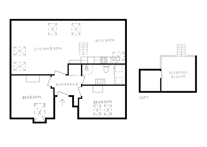 Dinbnb L 200m To Bryggen L Luxury 2 Bedroom L 2min To Floibanen