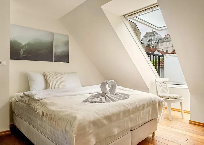 Dinbnb L 200m To Bryggen L Luxury 2 Bedroom L 2min To Floibanen * Bergen